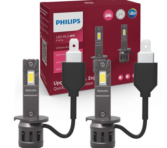 Philips H1 Ultinon Access Led 12V 13W 6000K 2τμχ