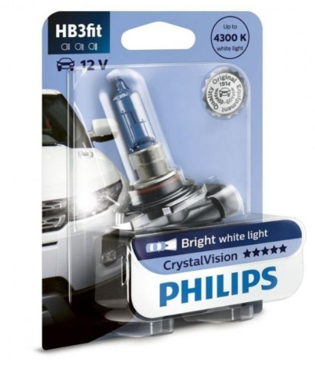 Philips HB3 12V 60W Crystal Vision 4300K 9005 1τμχ
