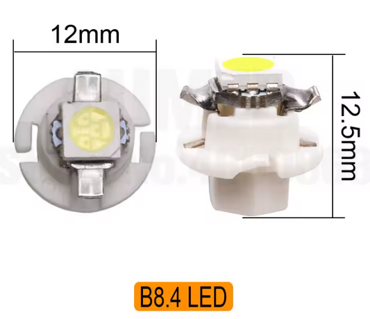 Λαμπα Led τύπουT5 B8.4D Μπλε -0.2W-1τμχ