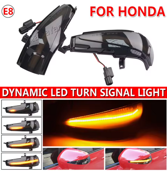Φλας Led Dynamic Για Honda Civic Mk8 FA / FD - 2 Τμχ SMOKED