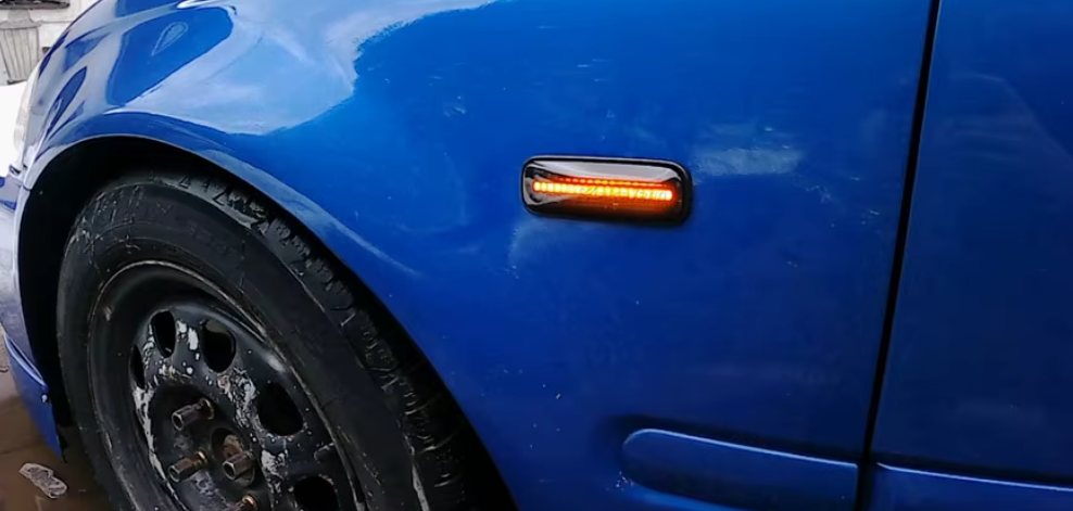 Φλας Led Dynamic για Honda- 2 Τμχ-SMOKED