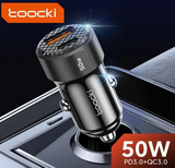 Φορτιστής Αυτοκινήτου Toocki 50W