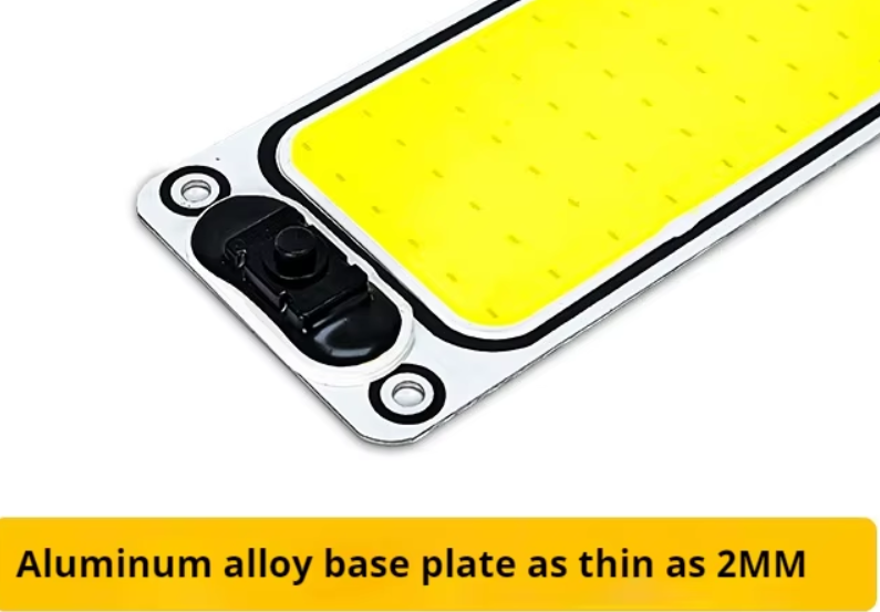 Πλαφονιέρα 108 COB LED / 12-85V / IP54 – Universal , 1600LM, Λευκό 6000K για Αυτοκίνητα, Τροχόσπιτα & Φορτηγά