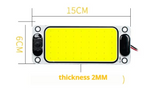 Πλαφονιέρα 54 COB LED / 12-85V / IP54 – Universal , 1200LM, Λευκό 6000K για Αυτοκίνητα, Τροχόσπιτα & Φορτηγά