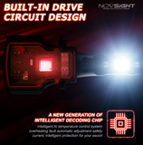 NOVSIGHT LED HB3/9005- 12V/24V-72W/10000LM/6000K