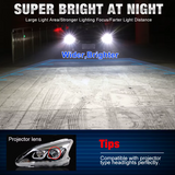 TOAUTO LED 3D H1 FULL CANBUS 12V/100WW/16000LM/6000K