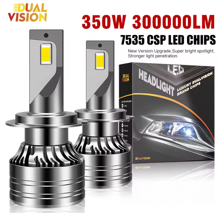 Dualvision H4 led λαμπες 10.000Lm/6000K