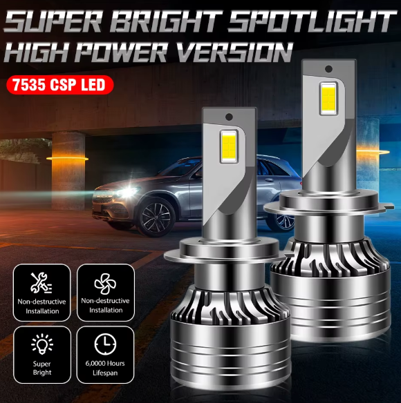 Dualvision 9006/HB4 led λαμπες 10.000Lm/6000K