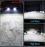 Dualvision K5C H7 FULL CANBUS LED Λάμπες– 180W/60000LM/6000K