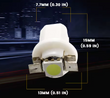 Λαμπα Led τύπου T5 B8.5D Πρασινο -0.2W-1τμχ