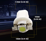 Λαμπα Led τύπου T5 B8.5D Κοκκινο -0.2W-1τμχ
