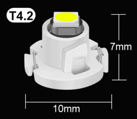 Λαμπα Led T4.2 Μπλε-0.5W-1τμχ