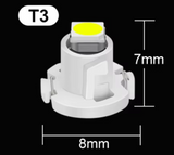Λαμπα Led T3 Λευκο 6000K-0.5W-1τμχ