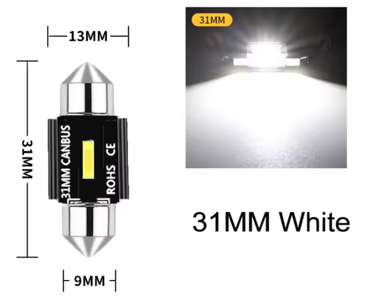 Λαμπα LED festoon C5W 31mm Canbus 4.5W/6000K