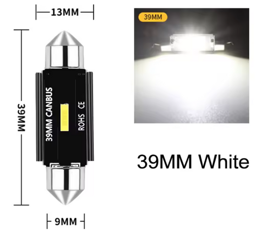 Λαμπα LED festoon C5W 39mm Canbus 4.5W/6000K