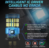 Λάμπες MAXGTRS LED PW24W/PWY21W Canbus 6000K-2τμχ