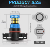 Λαμπες MAXGTRS LED PSX24W Canbus 6000K-2τμχ