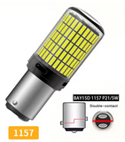 Λάμπες  LED Canbus Διπολικές BAY15D -2τμχ σε χρωμα Λευκο