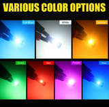 Λάμπα LED T5 (W3W W2.1W) CANBUS– 6W /100Lm/ΚΟΚΚΙΝΟ 1τμχ