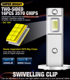 Λάμπες LED H3– 60W /5000Lm/ΛΕΥΚΟ 6500K 2τμχ