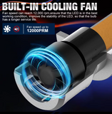 Λάμπες LED H3– 60W /5000Lm/ΛΕΥΚΟ 6500K 2τμχ