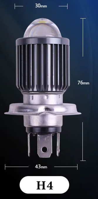 Λάμπα LED Μοτοσυκλέτας H4 | Hi/Lo Beam | 1000LM | 6500K 1τμχ