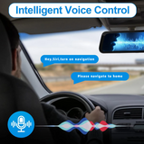 DVR Κάμερα Αυτοκινήτου 4K με CarPlay, Android Auto, GPS & WiFi – Καταγραφή & 24ωρη Παρακολούθηση