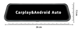 DVR Κάμερα Αυτοκινήτου 4K με CarPlay, Android Auto, GPS & WiFi – Καταγραφή & 24ωρη Παρακολούθηση