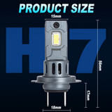 LED Λάμπες H7/6500K/20000LM CANBUS- Υψηλή Φωτεινότητα & Εύκολη Εγκατάσταση-2τμχ