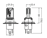 Λάμπες LED H4/H19 Osram LEDriving Gen2 6500K - Σετ 2τμχ