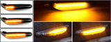 Φλας Led Dynamic για BMW- 2 Τμχ SMOKED