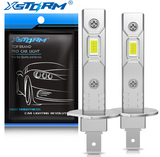 H1 LED Λάμπες Αυτοκινήτου 12000lm/6500k/60W- Υψηλή Φωτεινότητα, Μακροχρόνια Απόδοση & Εύκολη Εγκατάσταση-2τμχ