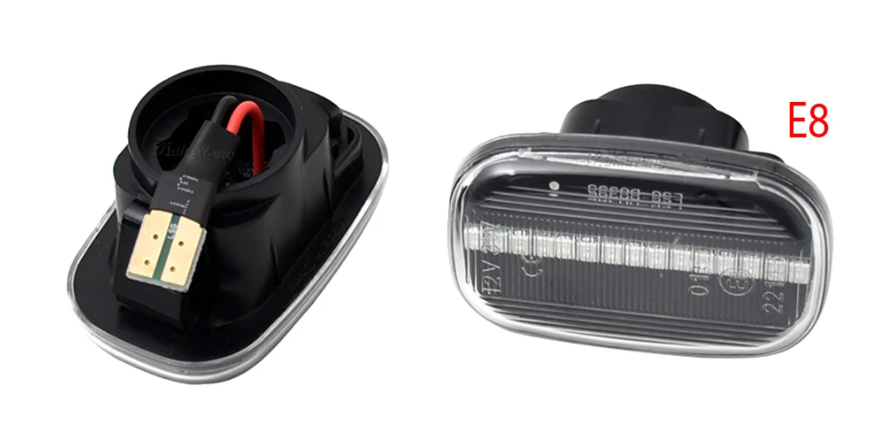 Φλας Led Dynamic για TOYOTA-LEXUS- 2 Τμχ CRYSTAL