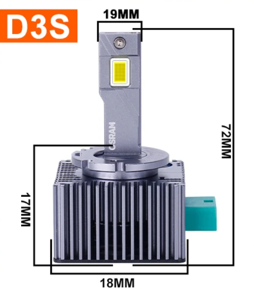 Osram LED D Series για HID – D3S-80W/ 6000K