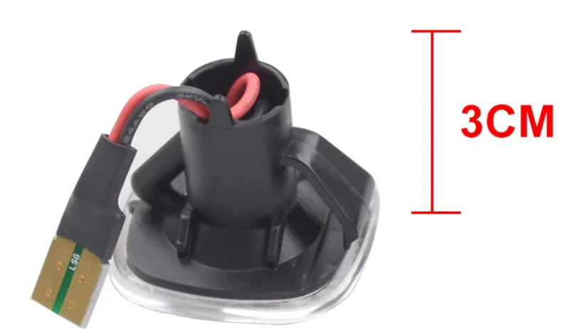 Φλας Led Dynamic για AUDI-SEAT-SKODA- 2 Τμχ SMOKED