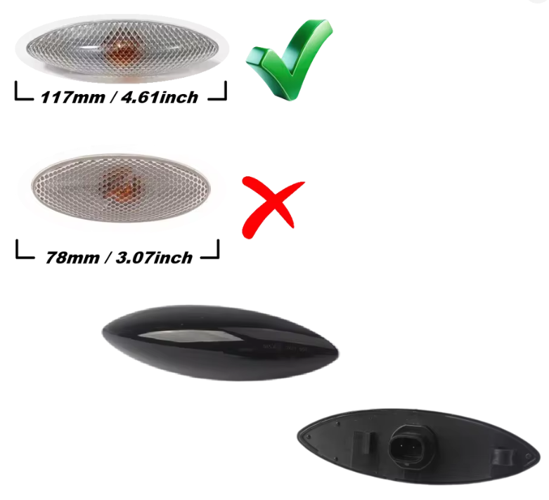 Φλας Led Dynamic για TOYOTA YARIS MK1- 2 Τμχ SMOKED
