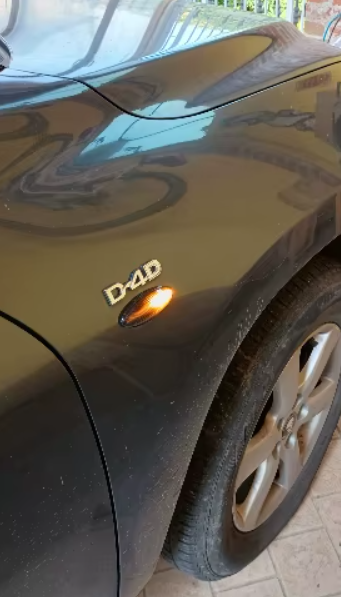 Φλας Led Dynamic για Toyota- 2 Τμχ CRYSTAL