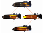 Φλας Led Dynamic για MERCEDES A CLASS / B CLASS - 2 Τμχ SMOKED