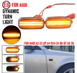 Φλας Led Dynamic για AUDI - 2 Τμχ CRYSTAL