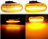 Φλας Led Dynamic για Honda-2 Τμχ-ΔΙΑΦΑΝΟ