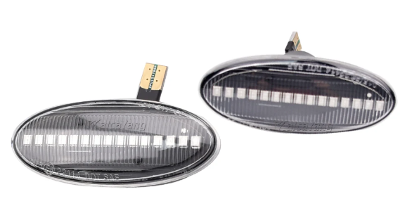 Φλας Led Dynamic για NISSAN- 2 Τμχ CRYSTAL