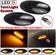 Φλας Led Dynamic για NISSAN- 2 Τμχ SMOKED