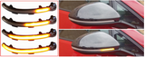 Φλας Led Dynamic για VW GOLF MK7/TOURAN- 2 Τμχ SMOKED
