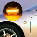 Φλας Led Dynamic για TOYOTA- 2 Τμχ SMOKED
