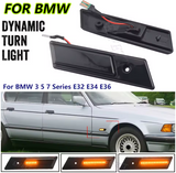 Φλας Led Dynamic για BMW E36/E34/E32- 2 Τμχ SMOKED