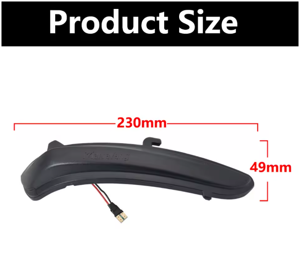 Φλας Led Dynamic για PEUGEOT/CITROEN/OPEL- 2 Τμχ SMOKED