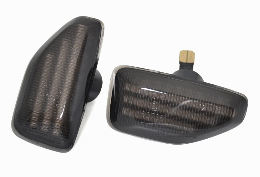 Φλας Led Dynamic για DACIA/RENAULT- 2 Τμχ SMOKED