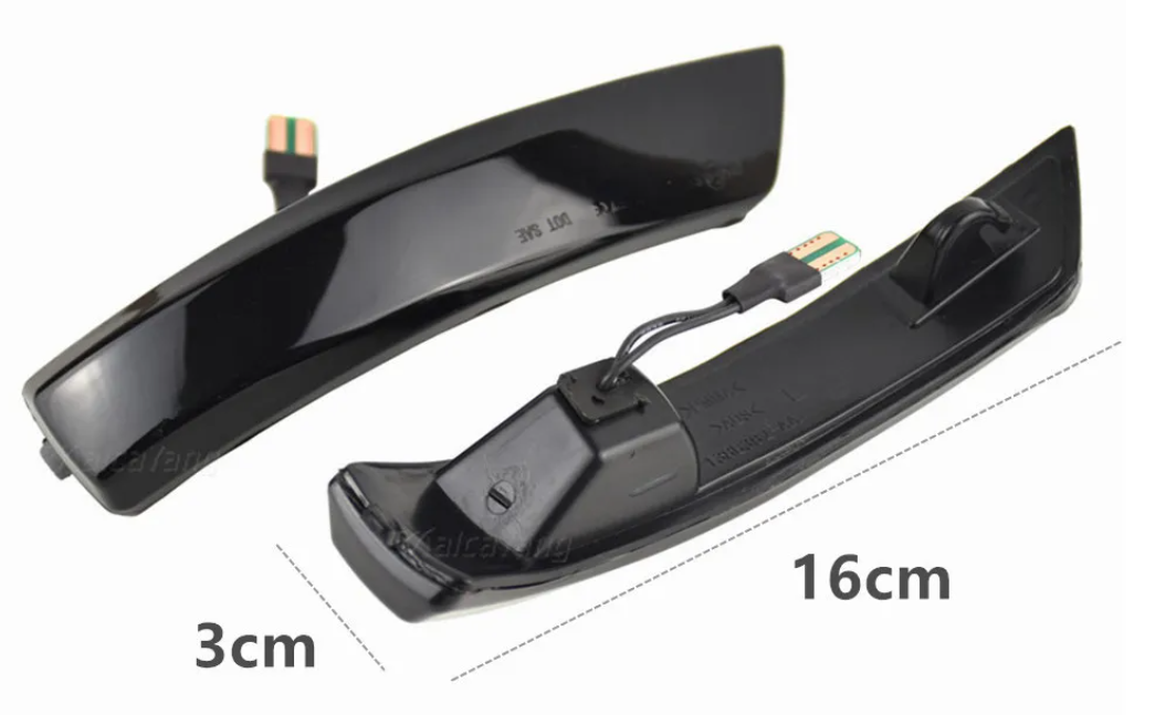 Φλας Dynamic Led για Ford Focus Mk2/Mk3-Mondeo Mk4  SMOKED 2τμχ