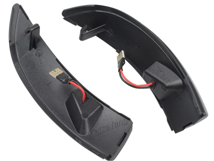 Φλας LED Dynamic για FORD FIESTA MK7/BMAX SMOKED 2τμχ