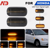Φλας Led Dynamic για Honda-2 Τμχ-SMOKED